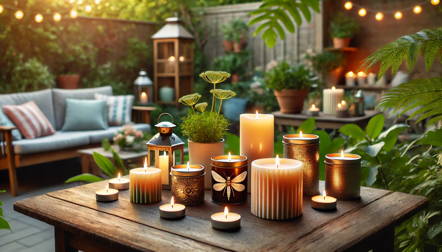 citronella candles