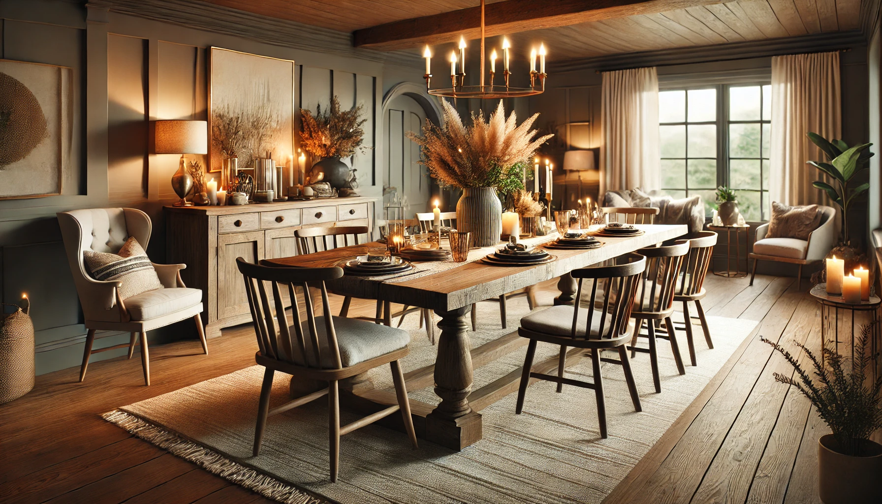 farmhouse dining table