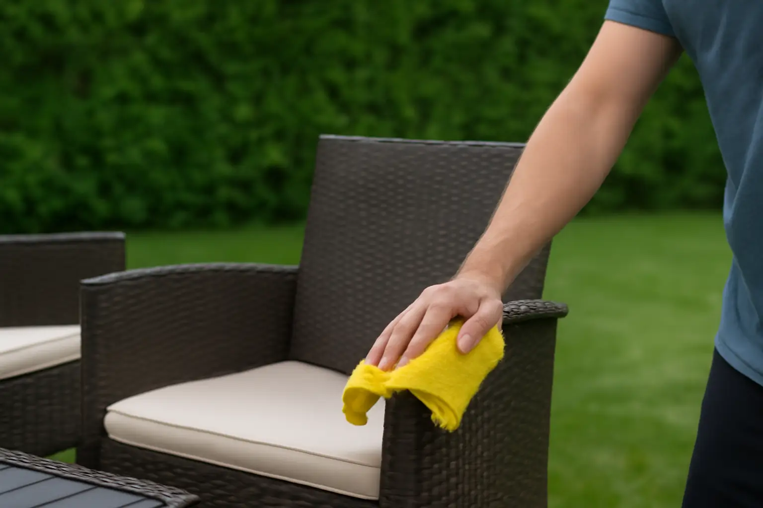 How to keep outdoor furniture clean